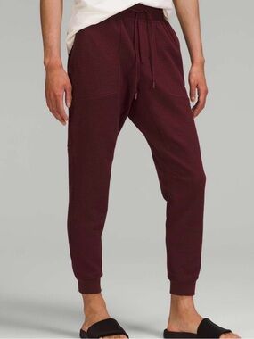 Men’s Lululemon At Ease Jogger Maroon Red